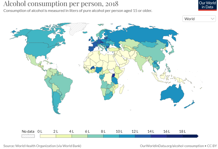 Current Situation of Drinking Alcohol in Japan and Its Actual Condition ...